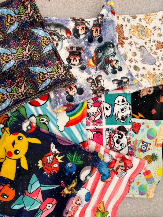 Minky Comfort Squares - 15x15cm