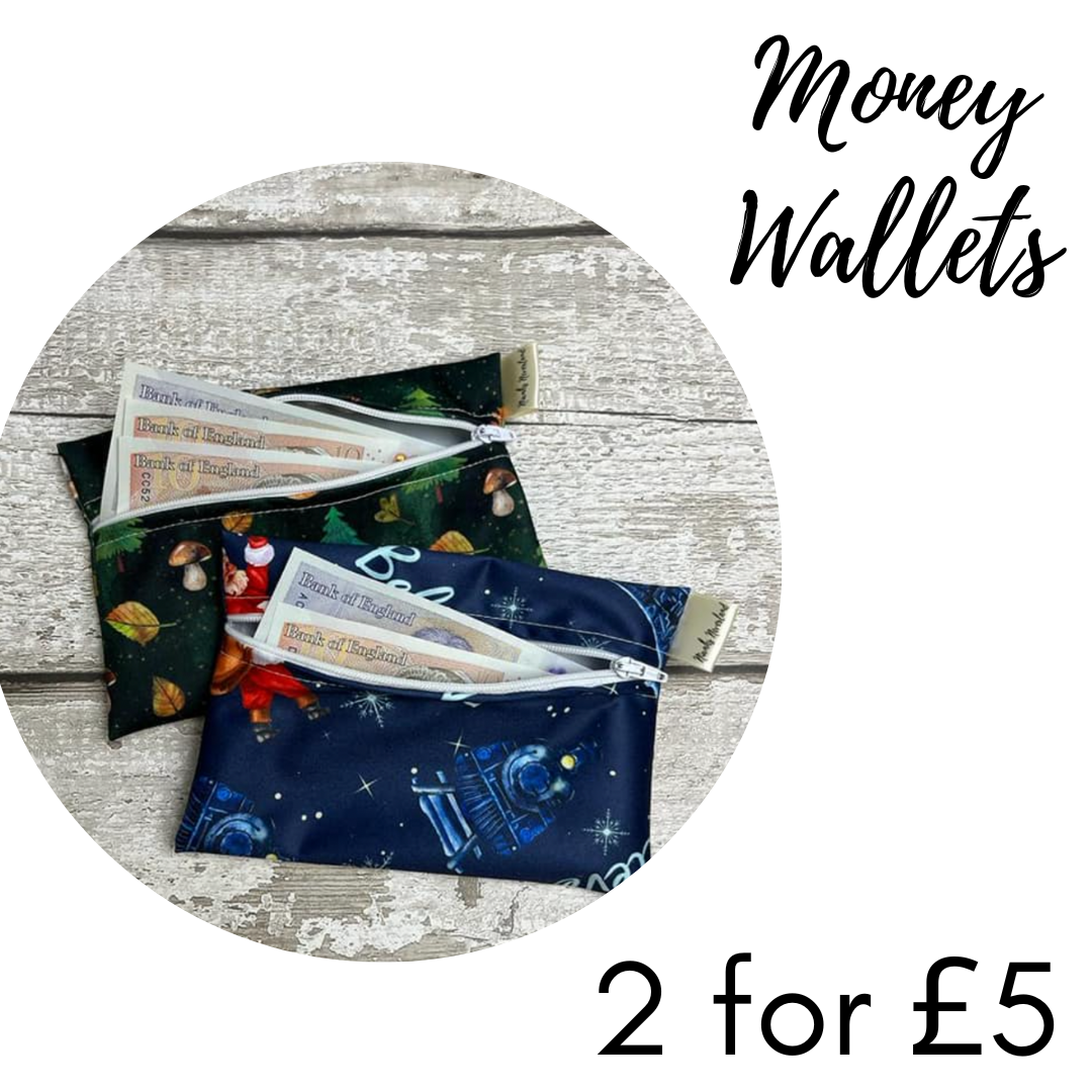 Christmas Special -  Money Wallets 2 for £5 - DISPATCH NOV/DEC 2023