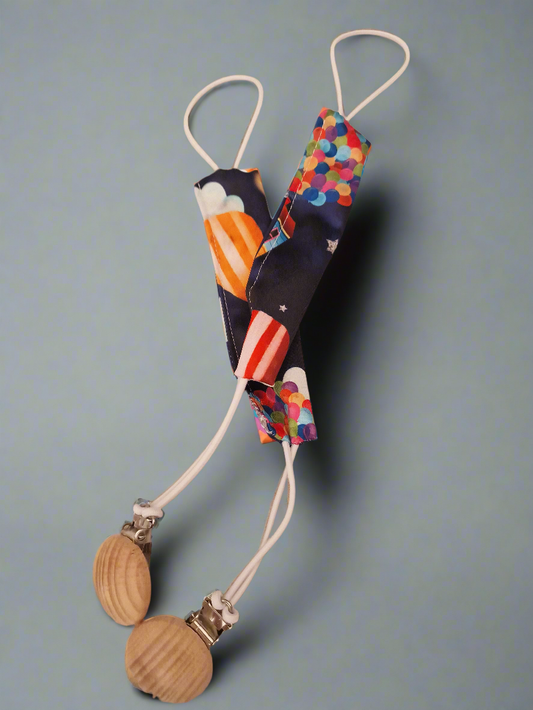 Multi Use Straps - Buggy Blanket Clips, Dummy Clip, Toy Clip